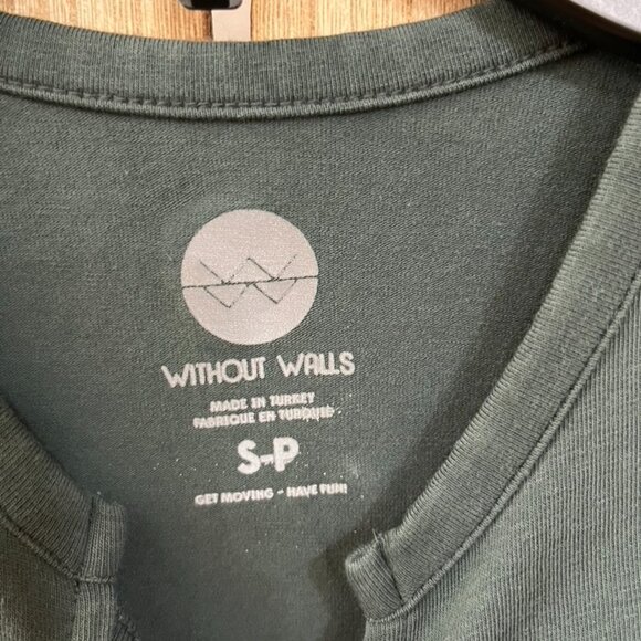 Urban Outfitters Long Sleeve Lace-Up Bodysuit – Forest Green (Size S) - Picture 2 of 4